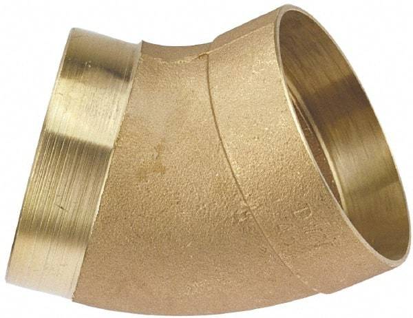 NIBCO - 4", Cast Copper Drain, Waste & Vent Pipe - Ftg x C - Americas Industrial Supply