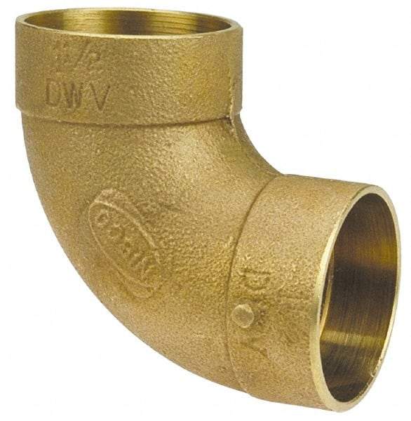 NIBCO - 2 x 1-1/2", Cast Copper Drain, Waste & Vent Pipe - C x C - Americas Industrial Supply