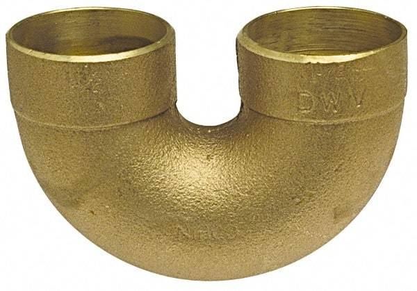 NIBCO - 3", Cast Copper Drain, Waste & Vent Pipe Return Bend - C x C - Americas Industrial Supply