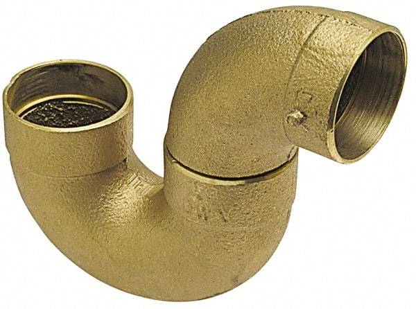 NIBCO - 3", Cast Copper Drain, Waste & Vent Pipe P Trap - C x C - Americas Industrial Supply