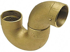 NIBCO - 1-1/2", Cast Copper Drain, Waste & Vent Pipe P Trap - C x C - Americas Industrial Supply