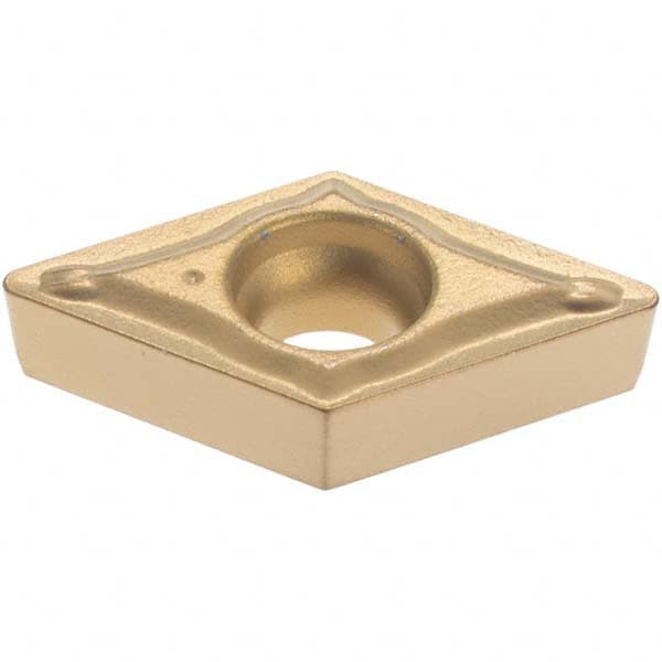 Sumitomo - DCMT21.51 ESU Grade AC830P Carbide Turning Insert - Al2O3 Finish, 55° Diamond, 1/4" Inscr Circle, 3/32" Thick, 1/64" Corner Radius - Americas Industrial Supply