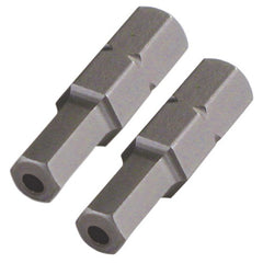Security Hex Insert Bit 5.0 × 25mm (2 Bit Pack) - Americas Industrial Supply