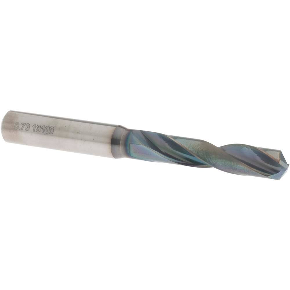 OSG - 8.73mm 140° Solid Carbide Screw Machine Drill Bit - Americas Industrial Supply