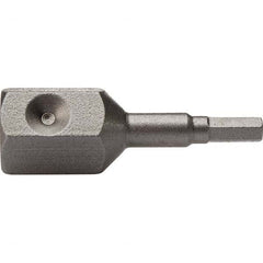 Apex - Hex Screwdriver Bits Type: Square Drive Measurement Type: Inch - Americas Industrial Supply