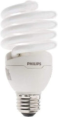 Philips - 26 Watt Fluorescent Residential/Office Medium Screw Lamp - 4,100°K Color Temp, 1,800 Lumens, 120 Volts, EL/mDT, 10,000 hr Avg Life - Americas Industrial Supply