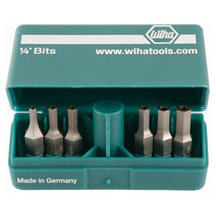 Security Hex Bit PokitPak Inch Set Includes: 3/32, 7/64, 1/8, 9/64, 5/32, 3/16 - Americas Industrial Supply