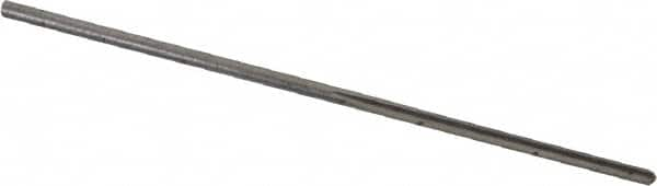 Chucking Reamer: 0.0365″ Dia, 1-1/2″ OAL, 1/2″ Flute Length, Straight Shank, High Speed Steel 3 Flute, RH