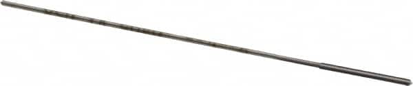 Made in USA - 0.0405" High Speed Steel 4 Flute Chucking Reamer - Straight Flute, 0.039" Straight Shank, 1/2" Flute Length, 2-1/2" OAL - Americas Industrial Supply