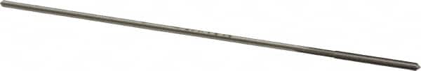 Made in USA - 0.0505" High Speed Steel 4 Flute Chucking Reamer - Straight Flute, 0.0455" Straight Shank, 1/2" Flute Length, 2-1/2" OAL - Americas Industrial Supply