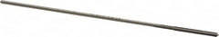 Made in USA - 0.0505" High Speed Steel 4 Flute Chucking Reamer - Straight Flute, 0.0455" Straight Shank, 1/2" Flute Length, 2-1/2" OAL - Americas Industrial Supply