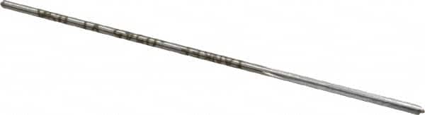 Made in USA - 0.0545" High Speed Steel 4 Flute Chucking Reamer - Straight Flute, 0.051" Straight Shank, 1/2" Flute Length, 2-1/2" OAL - Americas Industrial Supply