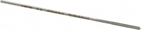 Made in USA - 0.0565" High Speed Steel 4 Flute Chucking Reamer - Straight Flute, 0.051" Straight Shank, 1/2" Flute Length, 2-1/2" OAL - Americas Industrial Supply