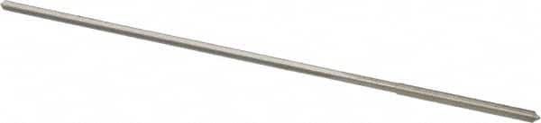 Made in USA - 0.0655" High Speed Steel 4 Flute Chucking Reamer - Straight Flute, 0.0585" Straight Shank, 1/2" Flute Length, 2-1/2" OAL - Americas Industrial Supply