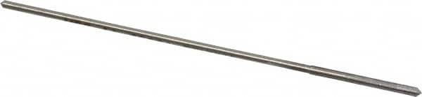 Made in USA - 0.0665" High Speed Steel 4 Flute Chucking Reamer - Straight Flute, 0.0585" Straight Shank, 1/2" Flute Length, 3" OAL - Americas Industrial Supply