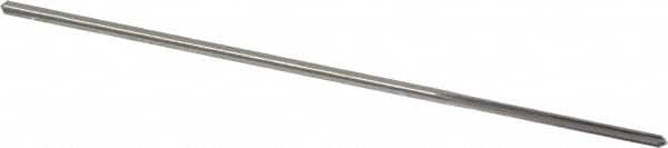 Made in USA - 0.0675" High Speed Steel 4 Flute Chucking Reamer - Straight Flute, 0.066" Straight Shank, 3/4" Flute Length, 3" OAL - Americas Industrial Supply