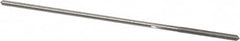 Made in USA - 0.0745" High Speed Steel 4 Flute Chucking Reamer - Straight Flute, 0.066" Straight Shank, 3/4" Flute Length, 3" OAL - Americas Industrial Supply
