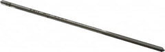 Made in USA - 0.079" High Speed Steel 4 Flute Chucking Reamer - Straight Flute, 0.072" Straight Shank, 3/4" Flute Length, 3" OAL - Americas Industrial Supply