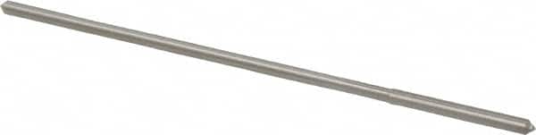 Made in USA - 0.0875" High Speed Steel 4 Flute Chucking Reamer - Straight Flute, 0.081" Straight Shank, 3/4" Flute Length, 3" OAL - Americas Industrial Supply