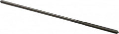 Made in USA - 0.0885" High Speed Steel 4 Flute Chucking Reamer - Straight Flute, 0.081" Straight Shank, 3/4" Flute Length, 3" OAL - Americas Industrial Supply