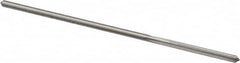 Made in USA - 0.092" High Speed Steel 4 Flute Chucking Reamer - Straight Flute, 0.081" Straight Shank, 3/4" Flute Length, 3" OAL - Americas Industrial Supply