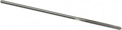Made in USA - 0.095" High Speed Steel 4 Flute Chucking Reamer - Americas Industrial Supply