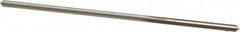 Made in USA - 0.106" High Speed Steel 4 Flute Chucking Reamer - Straight Flute, 0.095" Straight Shank, 7/8" Flute Length, 3-1/2" OAL - Americas Industrial Supply