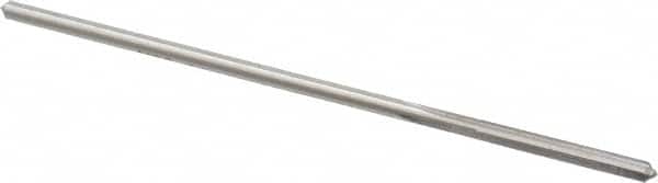 Made in USA - 0.1075" High Speed Steel 4 Flute Chucking Reamer - Straight Flute, 0.103" Straight Shank, 7/8" Flute Length, 3-1/2" OAL - Americas Industrial Supply