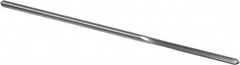 Made in USA - 0.1095" High Speed Steel 4 Flute Chucking Reamer - Americas Industrial Supply