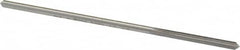 Made in USA - 0.1175" High Speed Steel 4 Flute Chucking Reamer - Straight Flute, 0.112" Straight Shank, 7/8" Flute Length, 3-1/2" OAL - Americas Industrial Supply