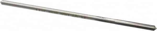 Made in USA - 0.1195" High Speed Steel 4 Flute Chucking Reamer - Americas Industrial Supply