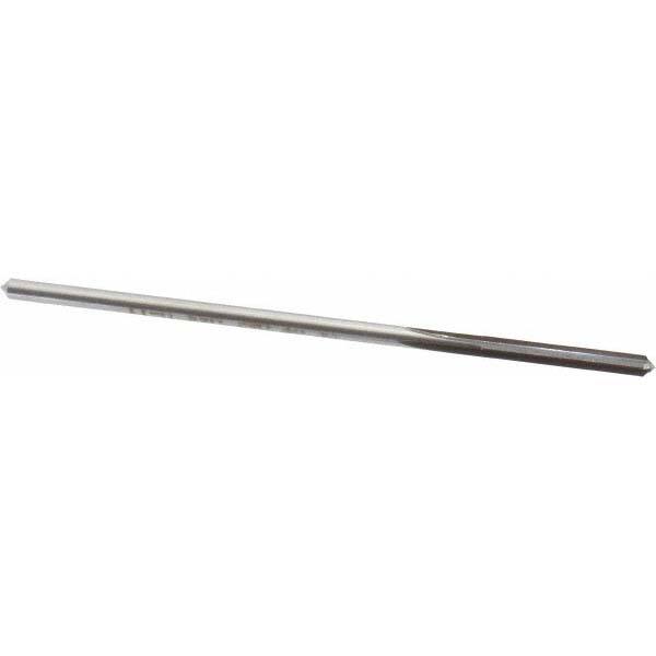 Made in USA - 0.1225" High Speed Steel 4 Flute Chucking Reamer - Americas Industrial Supply