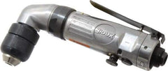 Sioux Tools - 3/8" Reversible Keyless Chuck - Right Angle Handle, 1,200 RPM, 10 CFM, 0.33 hp - Americas Industrial Supply