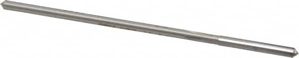 Made in USA - 0.1255" High Speed Steel 4 Flute Chucking Reamer - Americas Industrial Supply