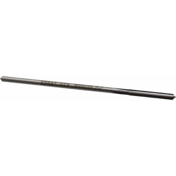 Made in USA - 0.1265" High Speed Steel 4 Flute Chucking Reamer - Americas Industrial Supply