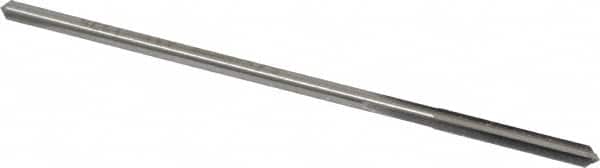 Made in USA - 0.1275" High Speed Steel 4 Flute Chucking Reamer - Americas Industrial Supply