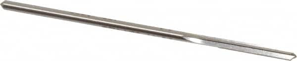 Made in USA - 0.128" High Speed Steel 4 Flute Chucking Reamer - Americas Industrial Supply