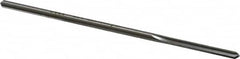 Made in USA - 0.131" High Speed Steel 4 Flute Chucking Reamer - Americas Industrial Supply