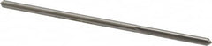 Made in USA - 0.15" High Speed Steel 4 Flute Chucking Reamer - Straight Flute, 0.143" Straight Shank, 1" Flute Length, 4" OAL - Americas Industrial Supply