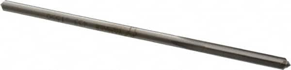 Made in USA - 0.155" High Speed Steel 4 Flute Chucking Reamer - Straight Flute, 0.146" Straight Shank, 1" Flute Length, 4" OAL - Americas Industrial Supply