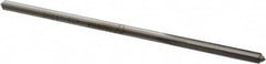 Made in USA - 0.155" High Speed Steel 4 Flute Chucking Reamer - Straight Flute, 0.146" Straight Shank, 1" Flute Length, 4" OAL - Americas Industrial Supply