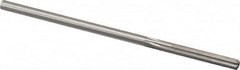 Made in USA - 0.1835" High Speed Steel 6 Flute Chucking Reamer - Straight Flute, 0.1755" Straight Shank, 1-1/8" Flute Length, 4-1/2" OAL - Americas Industrial Supply