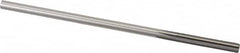 Made in USA - 0.194" High Speed Steel 6 Flute Chucking Reamer - Straight Flute, 0.186" Straight Shank, 1-1/4" Flute Length, 5" OAL - Americas Industrial Supply