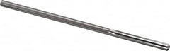 Made in USA - 0.1945" High Speed Steel 6 Flute Chucking Reamer - Straight Flute, 0.186" Straight Shank, 1-1/4" Flute Length, 5" OAL - Americas Industrial Supply