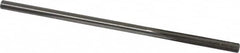 Made in USA - 0.195" High Speed Steel 6 Flute Chucking Reamer - Straight Flute, 0.186" Straight Shank, 1-1/4" Flute Length, 5" OAL - Americas Industrial Supply