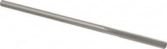 Made in USA - 0.1975" High Speed Steel 6 Flute Chucking Reamer - Straight Flute, 0.1895" Straight Shank, 1-1/4" Flute Length, 5" OAL - Americas Industrial Supply