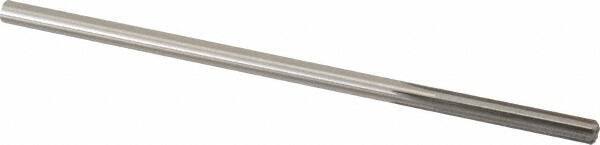 Made in USA - 0.1995" High Speed Steel 6 Flute Chucking Reamer - Straight Flute, 0.1895" Straight Shank, 1-1/4" Flute Length, 5" OAL - Americas Industrial Supply