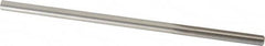 Made in USA - 0.2015" High Speed Steel 6 Flute Chucking Reamer - Straight Flute, 0.1945" Straight Shank, 1-1/4" Flute Length, 5" OAL - Americas Industrial Supply