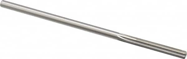 Made in USA - 0.2035" High Speed Steel 6 Flute Chucking Reamer - Straight Flute, 0.1945" Straight Shank, 1-1/4" Flute Length, 5" OAL - Americas Industrial Supply
