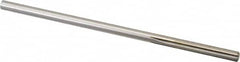 Made in USA - 0.2065" High Speed Steel 6 Flute Chucking Reamer - Straight Flute, 0.2016" Straight Shank, 1-1/4" Flute Length, 5" OAL - Americas Industrial Supply